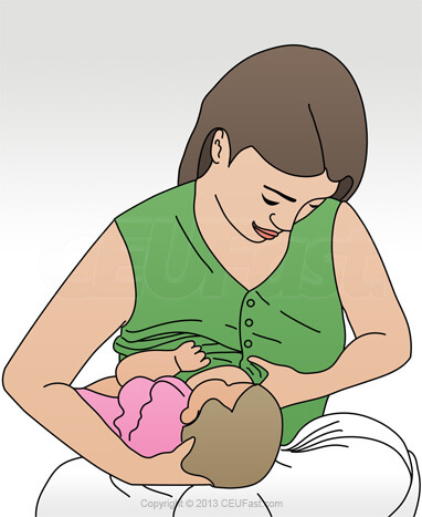 graphic showing clutch football hold