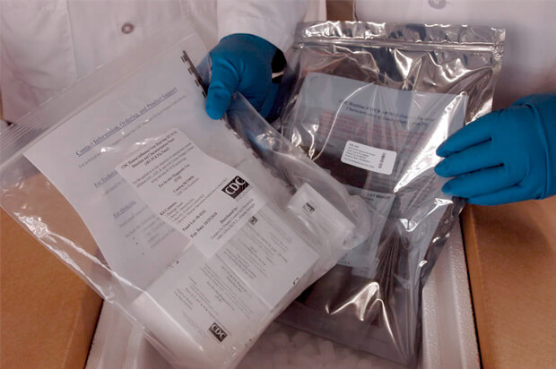 PCR diagnostic test kit